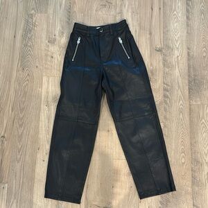 Revolve leather pants